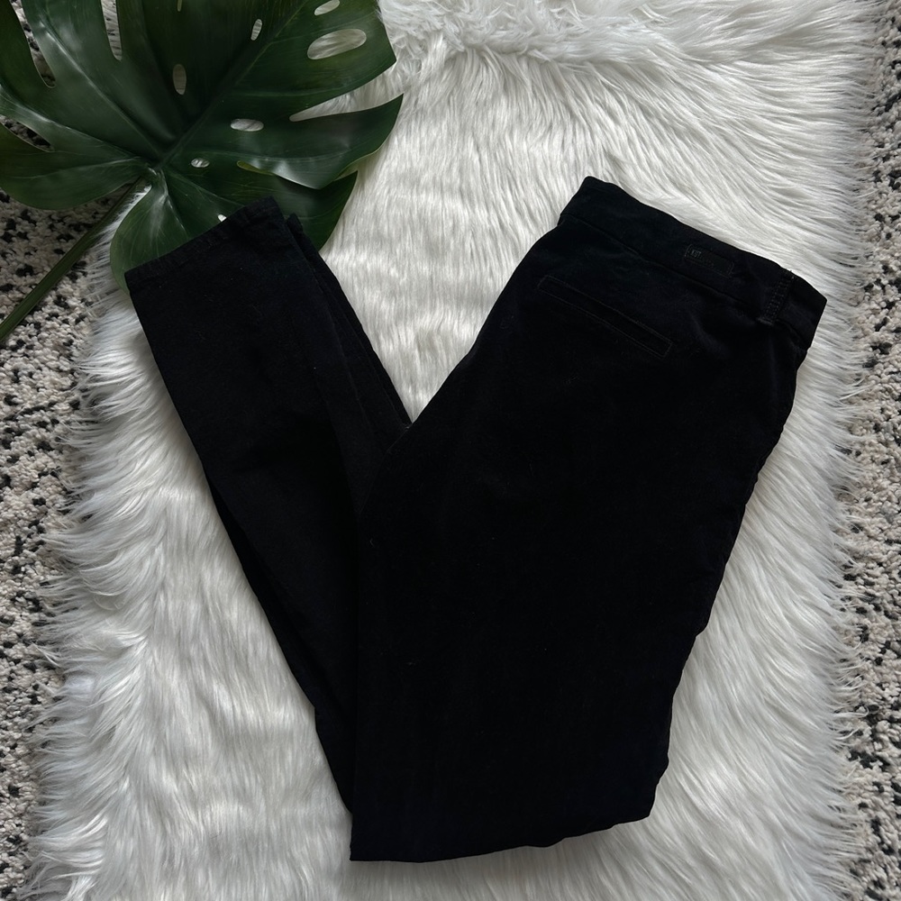 *sold* Kut from The Kloth Velvety Black Pants - Picture 3 of 8